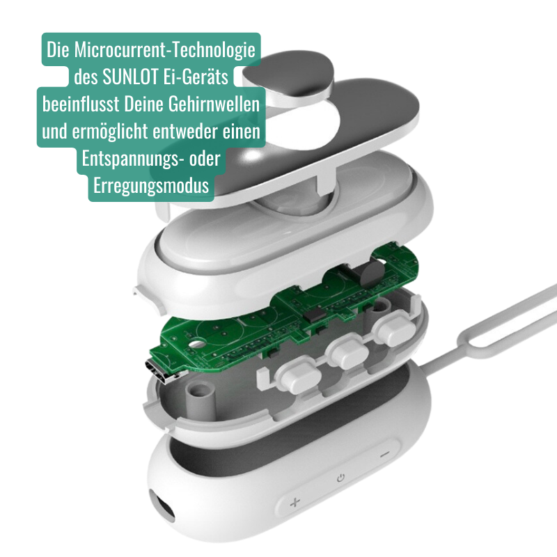 SUNLOT Microcurrent Ei zum Einschlafen