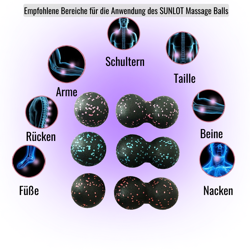 SUNLOT Massage Erdnuss Ball