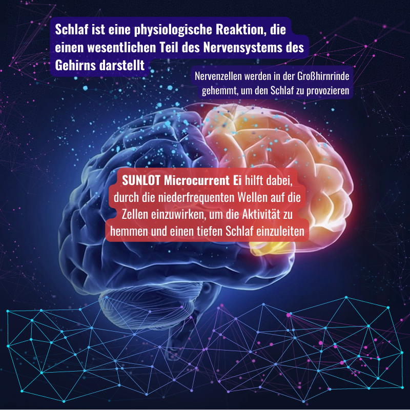 SUNLOT Microcurrent Ei zum Einschlafen