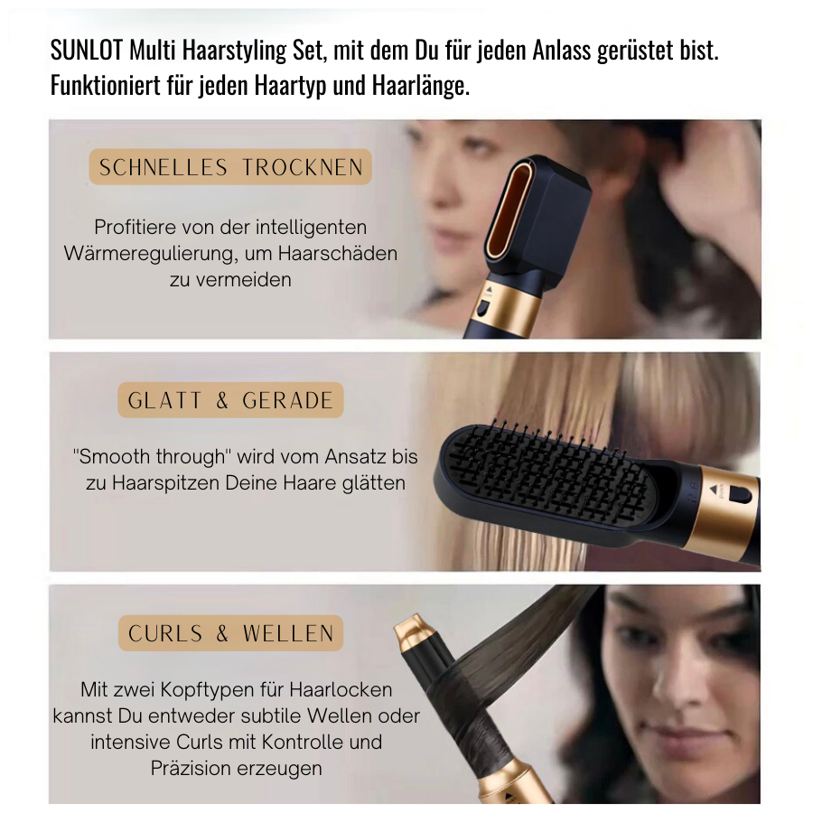 SUNLOT Multi-Haarstyler 5-in-1