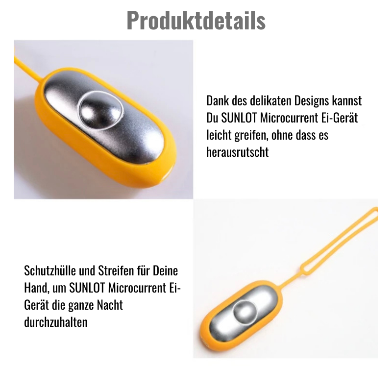 SUNLOT Microcurrent Ei zum Einschlafen