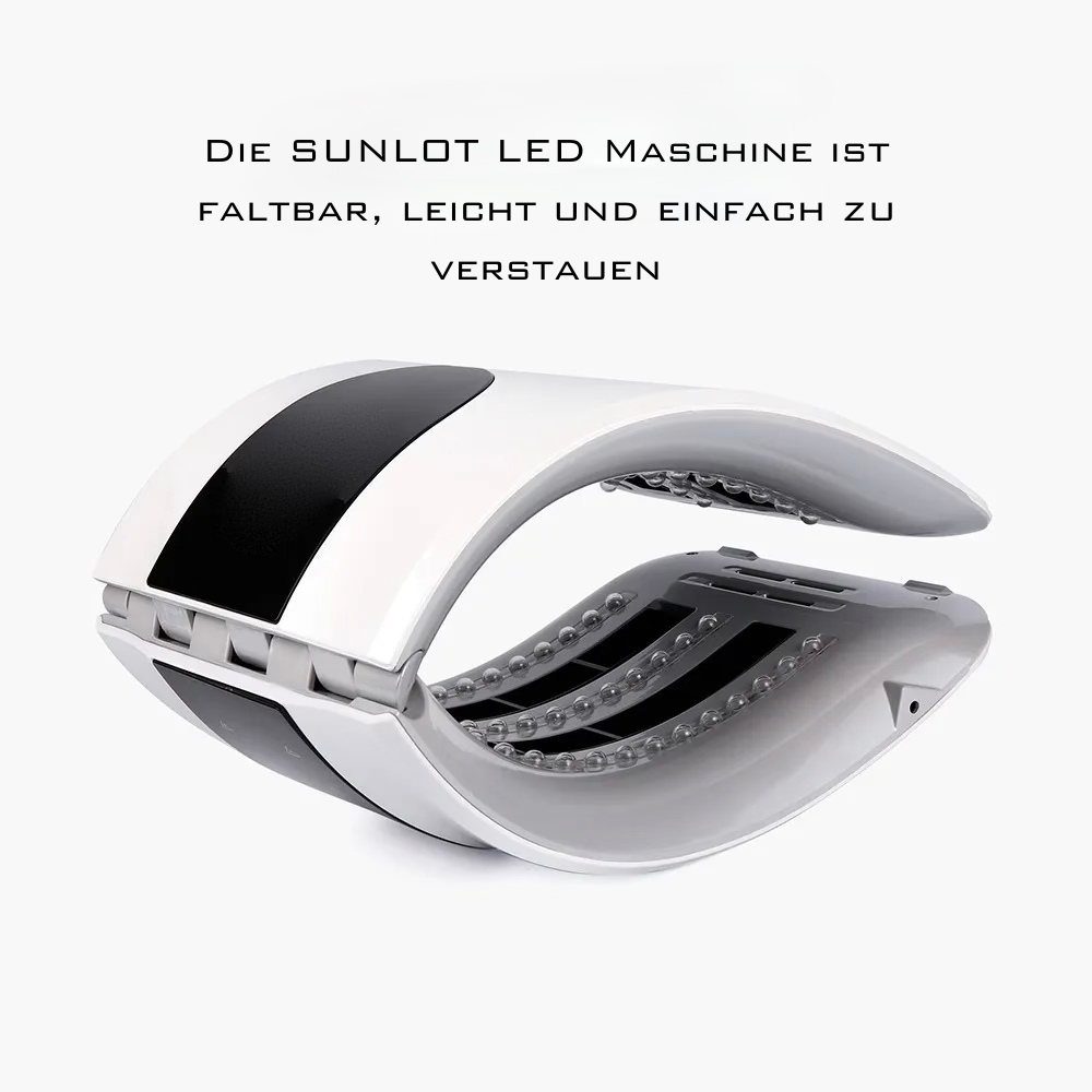 SUNLOT LED Photon Therapie Gesichtsapparat