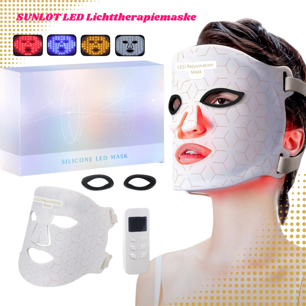 SUNLOT LED Lichttherapie Maske Salon-Beauty