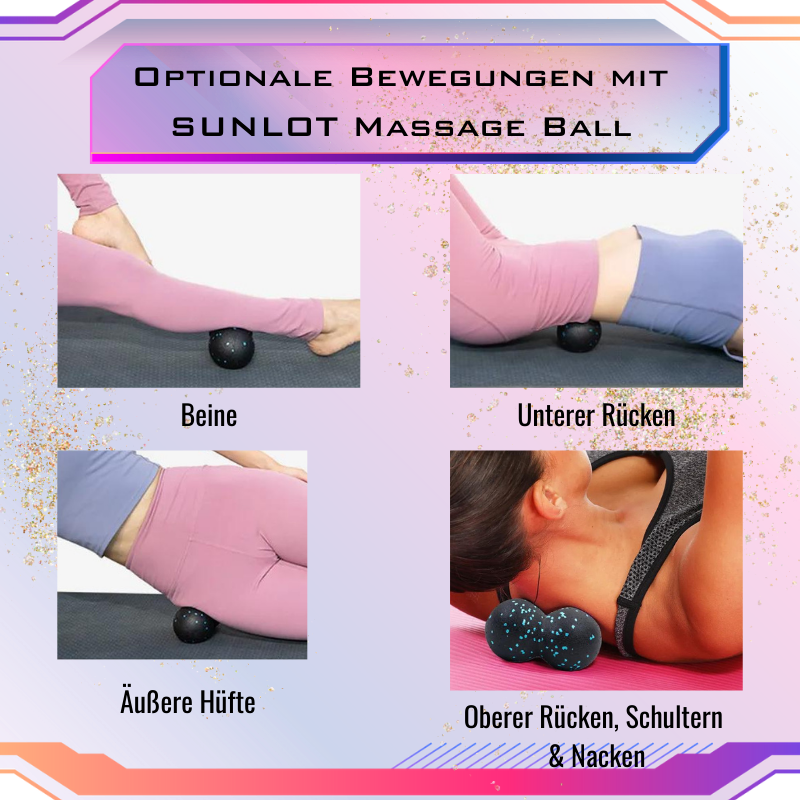 SUNLOT Massage Erdnuss Ball