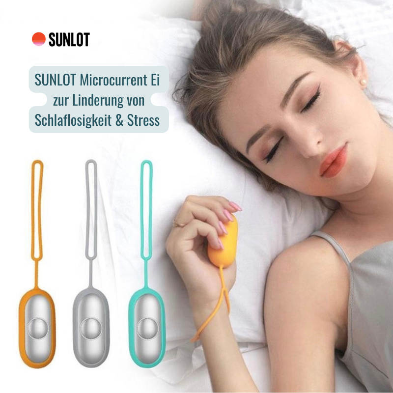 SUNLOT Microcurrent Ei zum Einschlafen