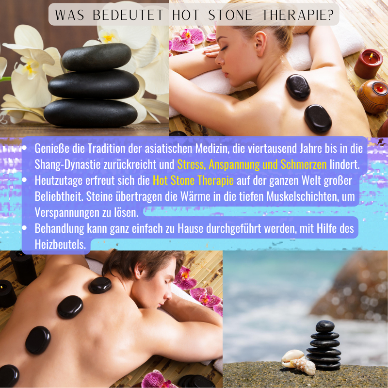 SUNLOT Spa Hot-Stones-Therapy Steine