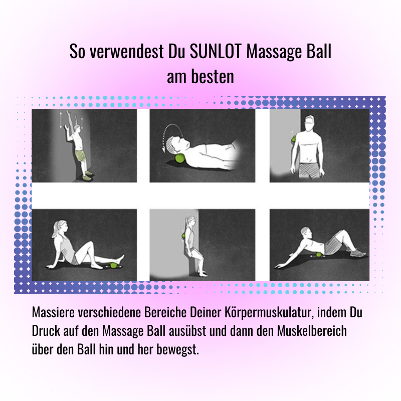 SUNLOT Massage Erdnuss Ball